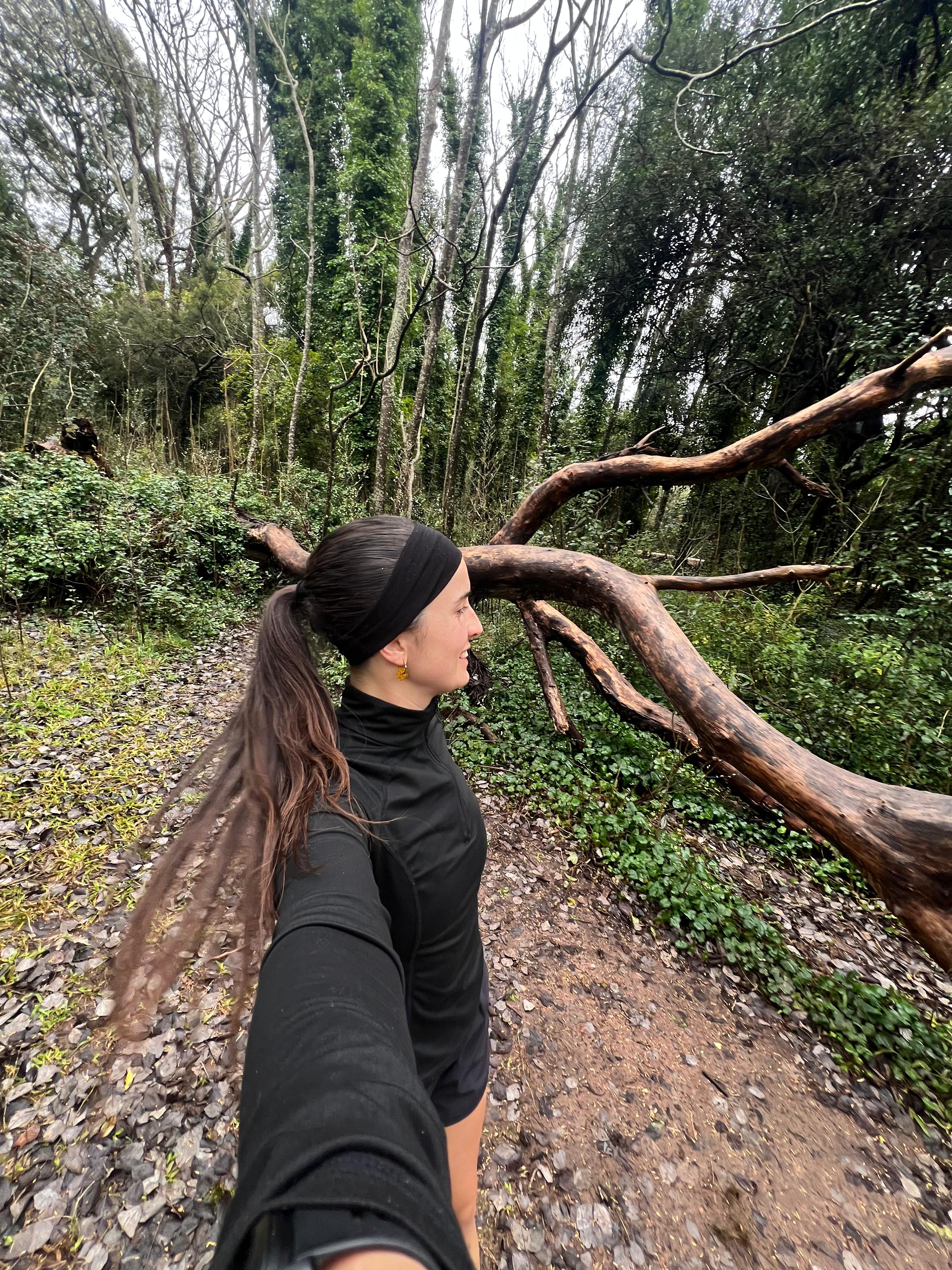 Lic. Agustina Villegas corriendo
